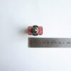 Ключ с лост, 6pin, 3 положения, червен, 250VAC, 15A, Ф12mm