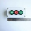 Бутониера с 3 бутона НО/НЗ/НО 400V 10A