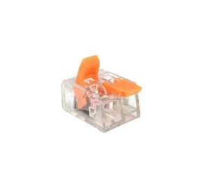 Бърза връзка WAGO, за кабели, PA66, 2ка, 300V, 20A, 4mm2