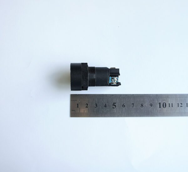 SONY DSC Бутон EA135, незадържащ, НО, зелен, 250V, 3A, Ф22mm