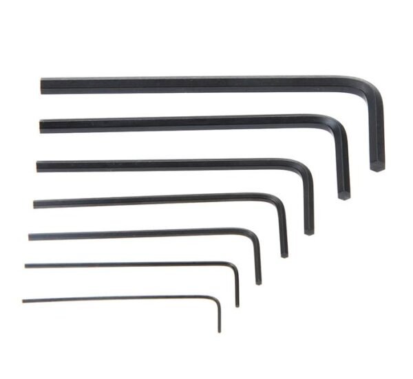 Имбусни (шестограми) ключове 8PK-022 Г-образни комплект 7бр. 0,7 - 3mm