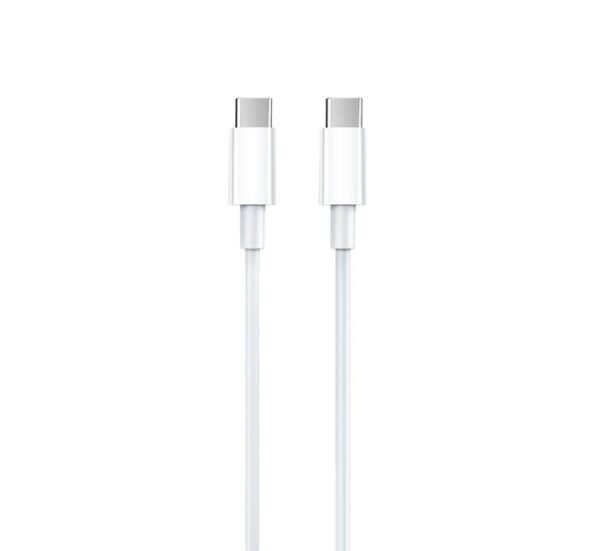 Кабел REMAX за бързо зареждане силиконов бял Type-C 1m 3A