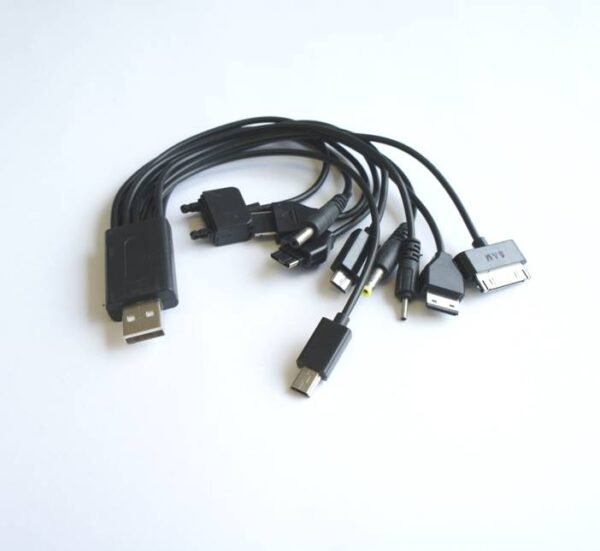 06182-B Кабел, универсален, мобилен телефон, смартфон, USB-A(м), 0,3m