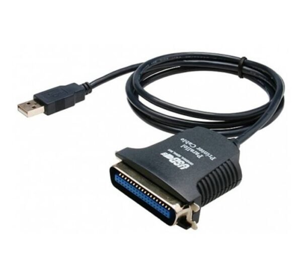 Кабел с паралелен порт, RS232 LPT 36pin(ж), USB-A 2.0(м), 1m