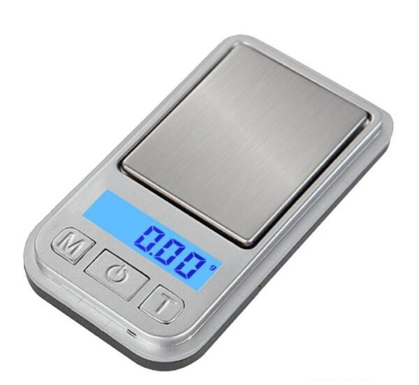 Кантар везна P138, мини бижутерски с подсветка, електронен, до 200g