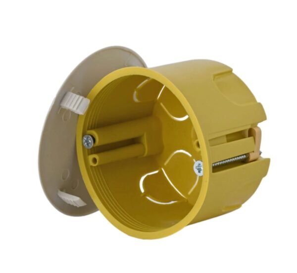 Разпределителна кутия за вгражданe, гипсокартон, 1-ца, 74x52mm