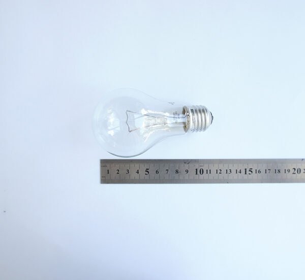 Лампа обикновена прозрачна с цокъл E27 220V 200W