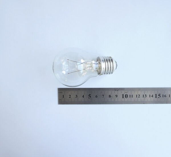 Лампа, обикновена, прозрачна, цокъл E27, 220VAC, 100W
