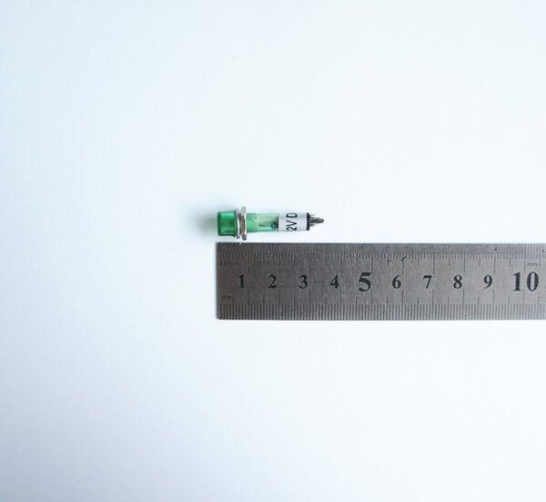 Автомобилен плафон оранжев/зелен 12V Ф5mm