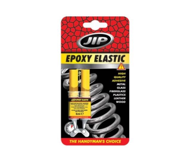 Лепило JIP, двукомпонентно, прозрачно, спринцовка, 6ml