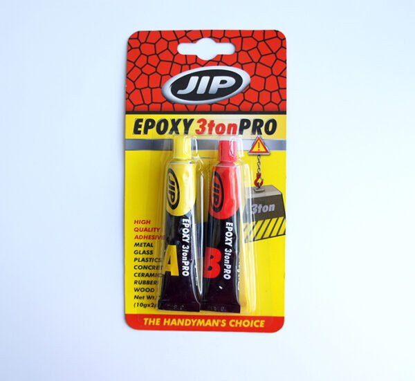 Лепило JIP двукомпонентно сребристо флакони 2x10g