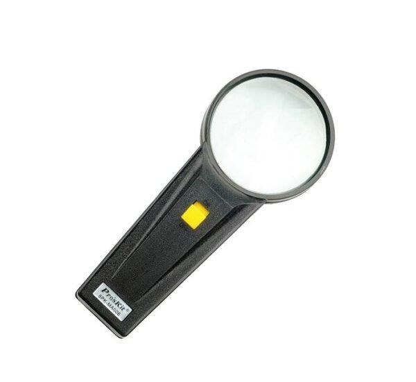 06885-B Лупа 8PK-MA006, ръчна с лампа, 4x, Ф70х160mm
