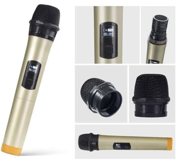 07058-B Професионална система WG-200, 2 безжични микрофона, предавател, приемник