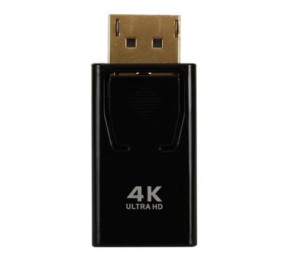 Букса преходна, 4K Ultra HD, вход DP(м), изход HDMI(ж)