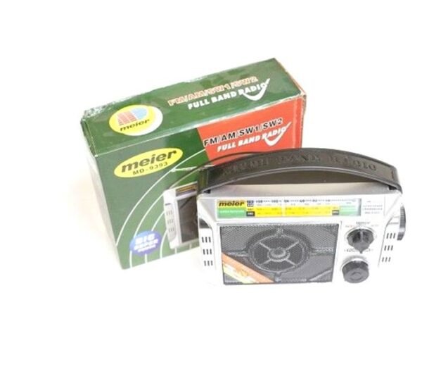 09294-C Радио MD-9393 с акумулаторна батерия/220VAC FM/AM/TV/SW1/SW2