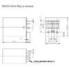Реле NRG52-4C24D-T 24VDC 3A 4 контактни групи 240V
