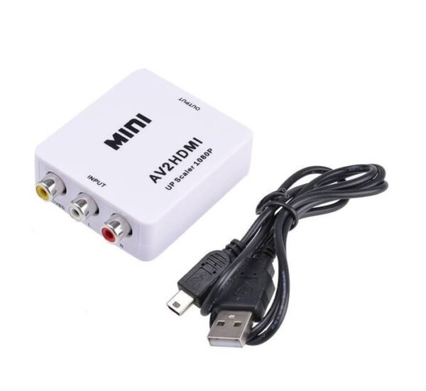 10515-B Конвертор, преобразувател вход 3xRCA(ж) изход HDMI(ж)