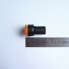 Индикаторна LED лампа жълта 220V 0,02A Ф22mm