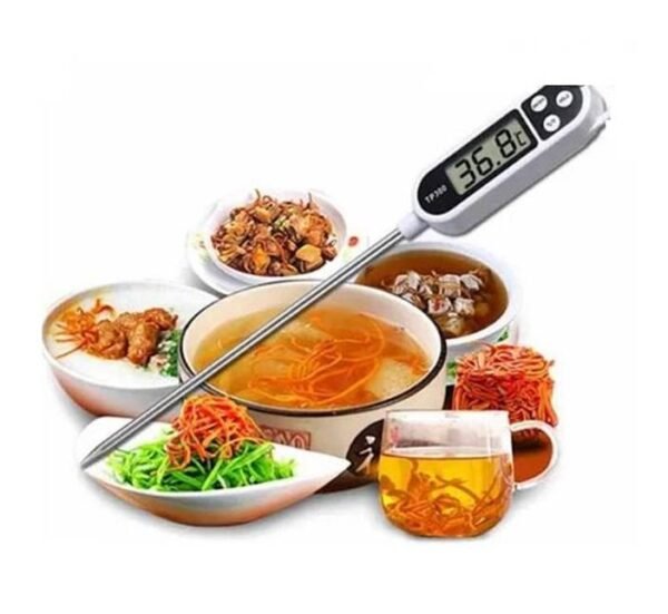 Термометър за храни и течности тип шило с голям дисплей -50°C до 300°C  145mm