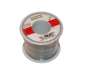 Тинол за запояване PROJECT Ф0,5mm 250g Sn60/Pb40
