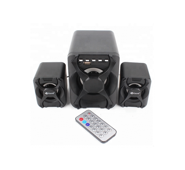 Компютърни тонколонки U-2500BT с блутуут и буфер с дистанционно 1x5W+2x3W