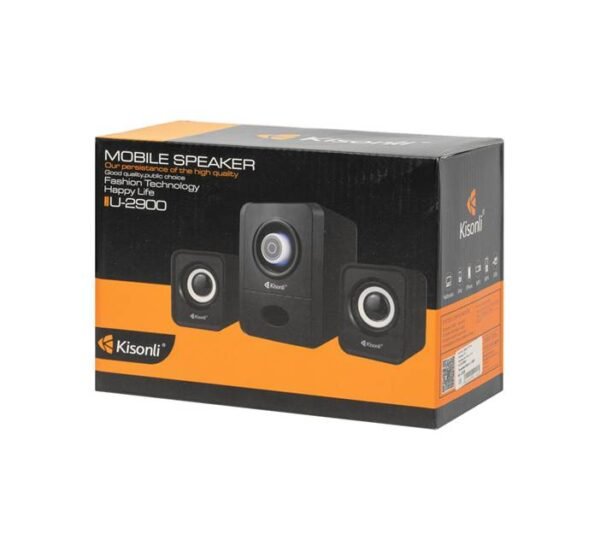 Компютърни тонколонки U-2900 с буфер цветове 1x5W+2x3W