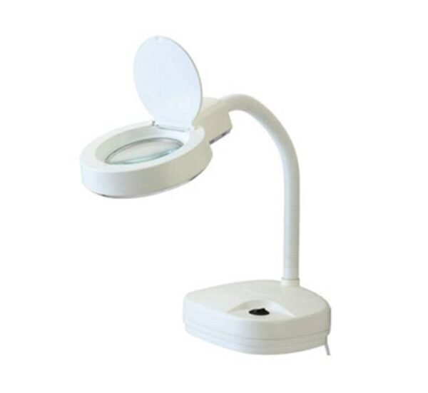 18324-B Лупа настолна ZD-122 с LED лампа/подсветка 3x/8x 220V