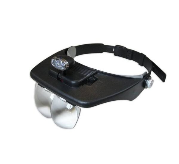 Лупа за глава, осветление, x3,5, к-т стъкла