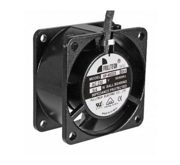 Вентилатор FullTech, метален, аксиален, лагер, 220V, 2P, 0,12A, 92х92х38mm, 66m3/h