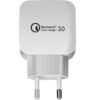 20694-A Мрежово зарядно AN-20-3, бързо зареждане, бял, USB, 5VDC, 3,4A