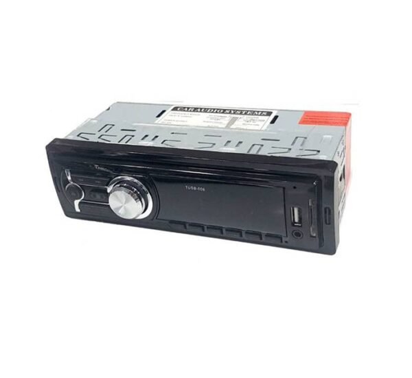 Автомобилен радио MP3 плеър без падащ панел TSUB-006, AUX, FM, SD, USB 4x20W 12V