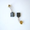 Въглено-графитна четка с пружина и накрайник профил 6,3x14x19,5mm