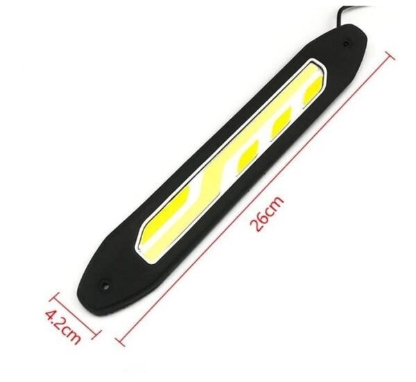 Автомобилни LED бели светлини, комплект 2бр. 260mm 12V IP67