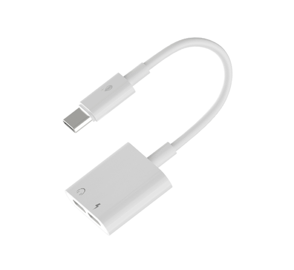 Кабел преходен NB1248, Type-c(м)/2xType-c(ж), 0,12m
