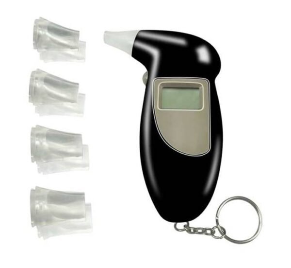 24999-A Тестер за алкохол в кръвта, дрегер, LCD дисплей, накрайници, 2xAAA