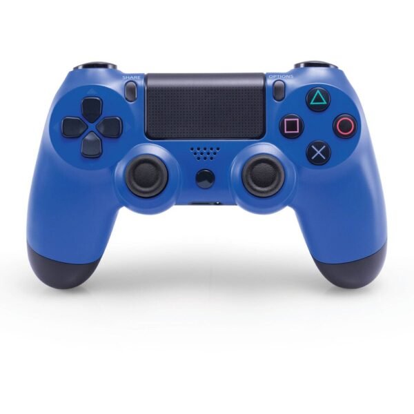 Джойстик, контролер Doubleshock 4, съвместим с playstation 4, компютър, син, Wi-Fi