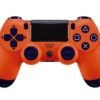 Джойстик, контролер Doubleshock 4, съвместим с playstation 4, компютър, оранжев, Wi-Fi