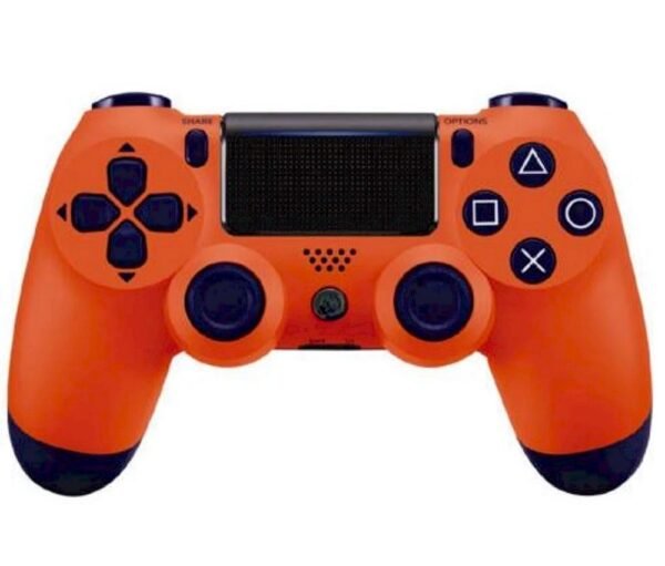 Джойстик, контролер Doubleshock 4, съвместим с playstation 4, компютър, оранжев, Wi-Fi