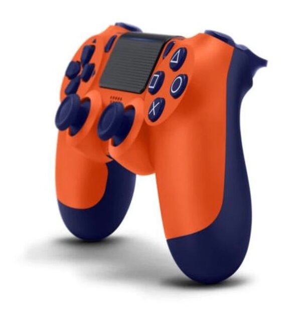 Джойстик, контролер Doubleshock 4, съвместим с playstation 4, компютър, оранжев, Wi-Fi