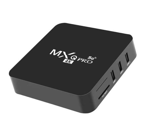 TV ANDROID HOME BOX, MXQ PRO 5G, 4K, HD
