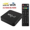 TV ANDROID HOME BOX, MXQ PRO 5G, 4K, HD