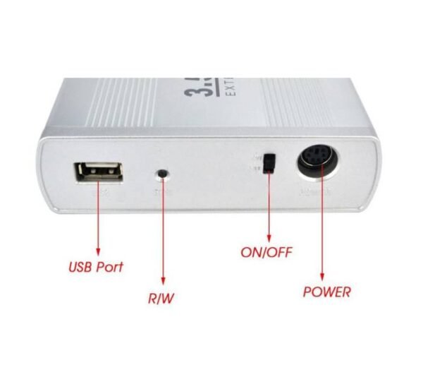 28355-B Кутия HDD, вътрешен хард диск, 3,5", SATA, USB 2.0