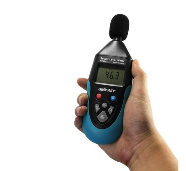 Уред EM2242 за измерване силата на звука и звуково ниво |dB| Hz