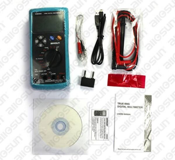 29047-B Мултицет с интерфейс EM6181 VAC/VDC | AAC/ADC | OHM | F| °C | Hz
