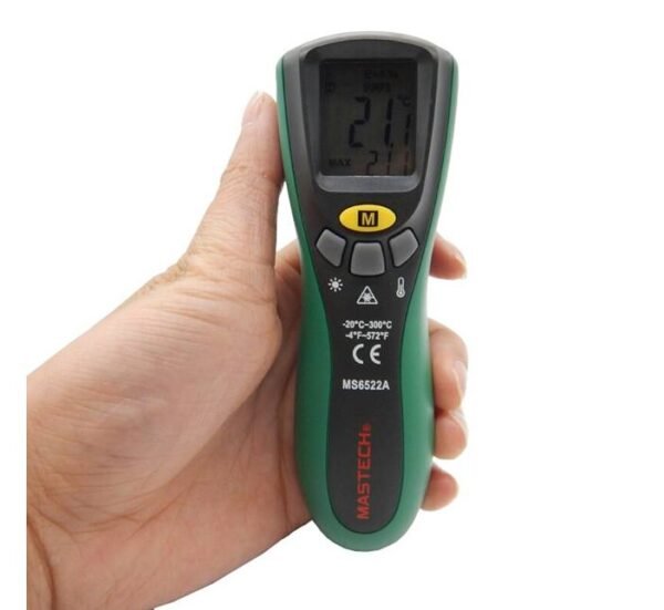 Термометър MS6522B безконтактен/лазерен -20°C до 500°C