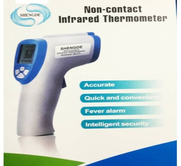 Термометър XCH01A, безконтактен, лазерен за тяло, 32°C до 42,9°C