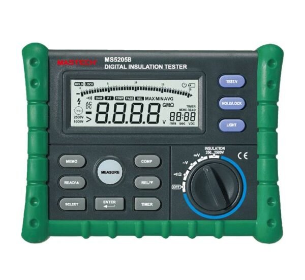29220-A Тестер MS5205B със зумер за съпротивление на изолация | OHM | VAC | VDC