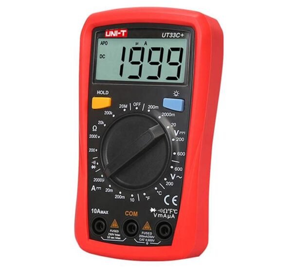 29259-A Мултицет UT-33C+, зумер, VAC, VDC, ADC, OHM, °C