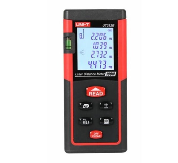 29290-A Лазерен дистанциометър UT-392B за измерване на разстояние, площ или обем 100m