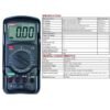 Мултицет със зумер UT-51 VAC/VDC | ADC/VDC | OHM
